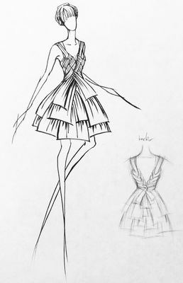 徐璐的服裝設(shè)計作品展示 融合現(xiàn)代美學(xué)與東方韻味的時尚探索