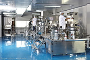 化妝品工廠(chǎng)車(chē)間生產(chǎn)現(xiàn)場(chǎng)拍攝